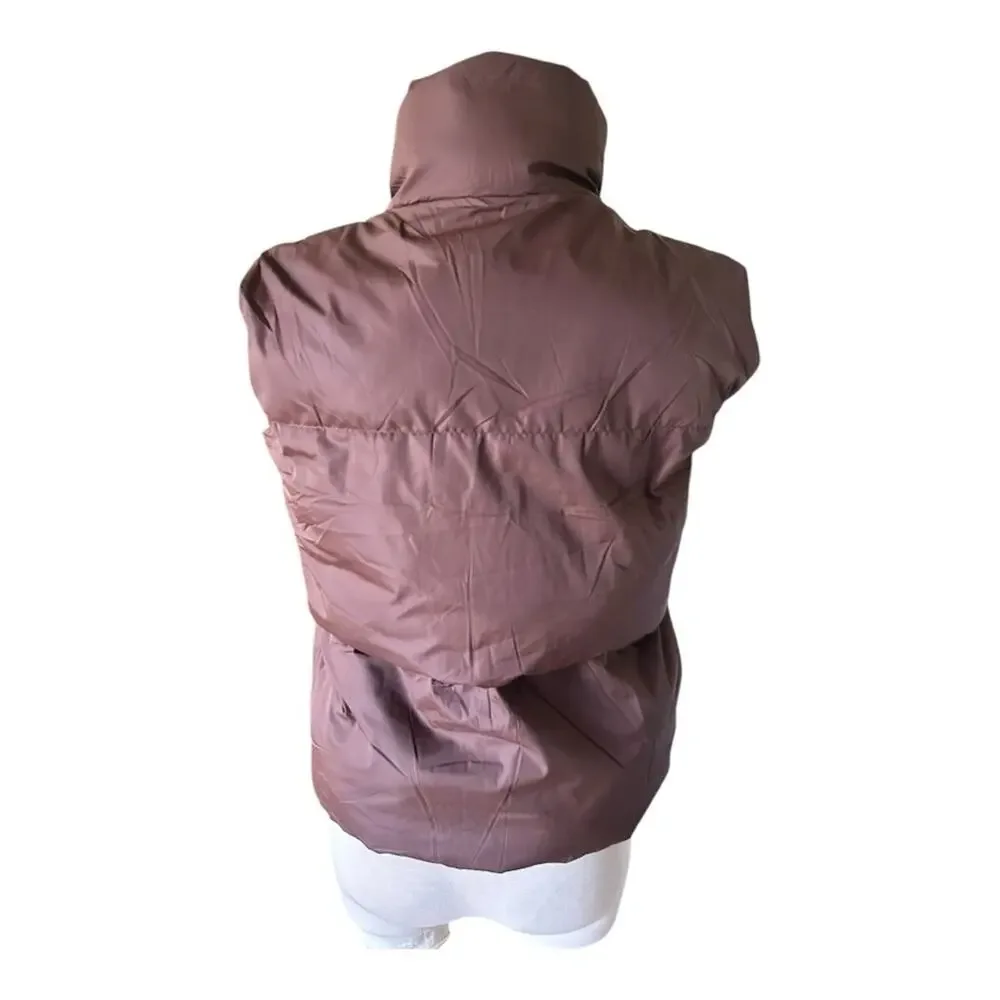 5/$25 Sale Arshiner brown girls puffer vest 11/12 year old